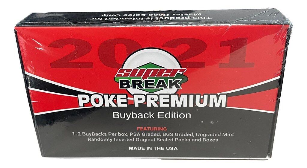 2021 Super Break Poke Premium BuyBack Edition Box